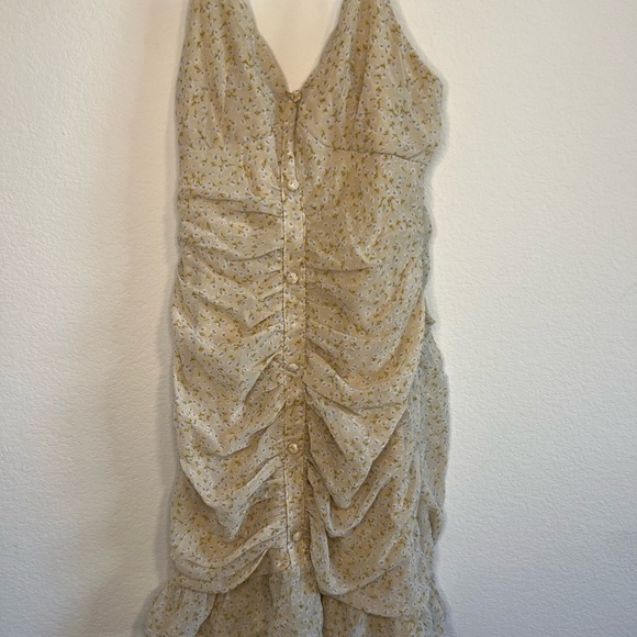 Papaya Women’s Ruched Floral Dress Size Small - Picture 3 of 10